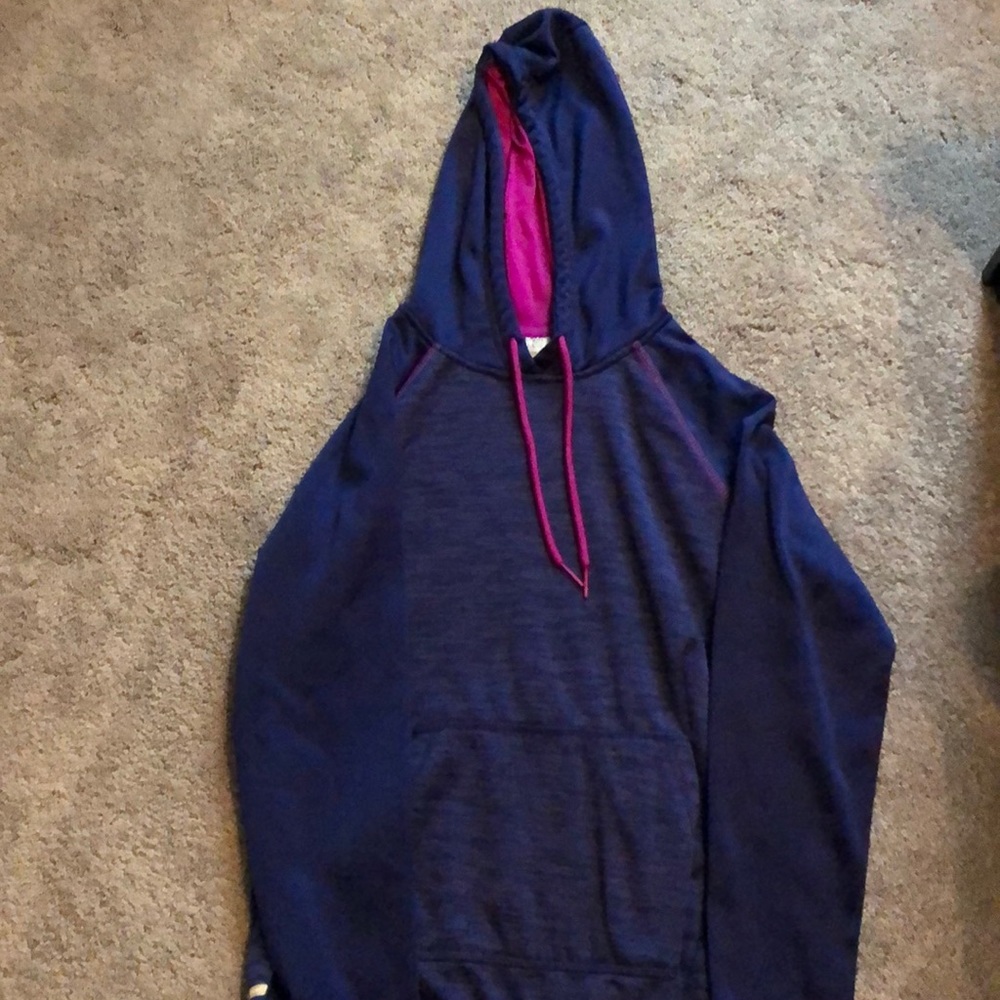 Purple hoodie